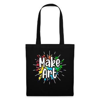 Artiste - Sac en tissu - noir - Devant