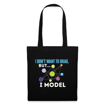 I Modell - Data Science Statistik Datenanalyst - Stoffbeutel - Schwarz - Vorne