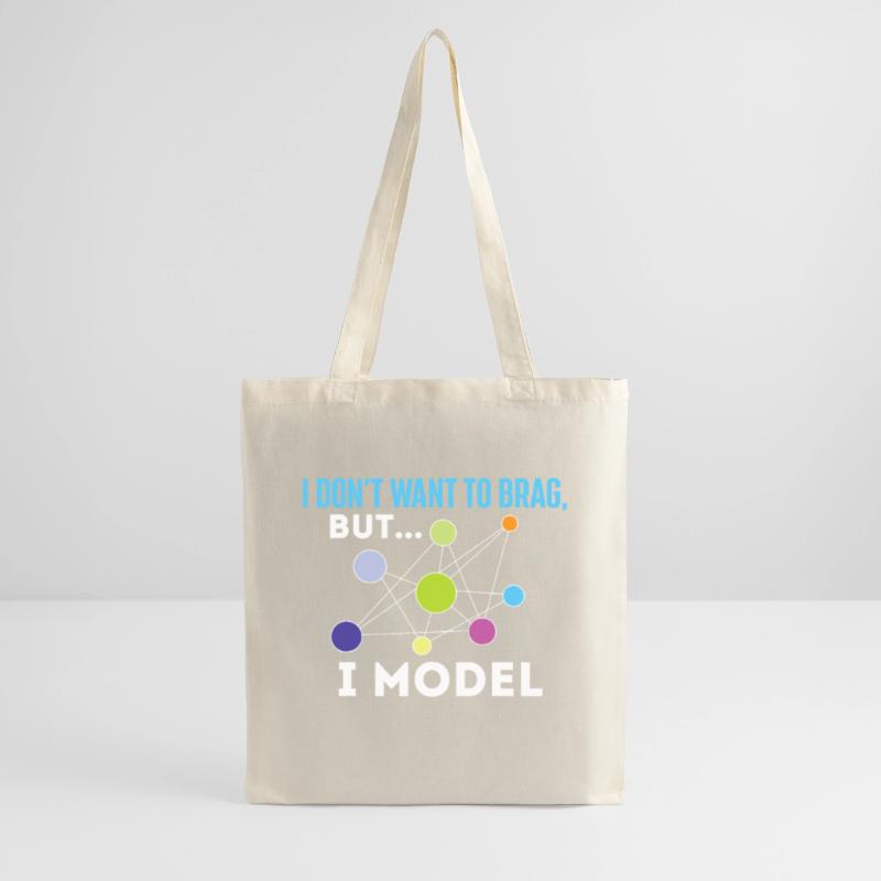 I Model - Data Science Statistics Data Analyst Tote Bag