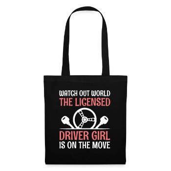 Driving License Passed New Driver Permit Driving S - Tote Bag - black - Front