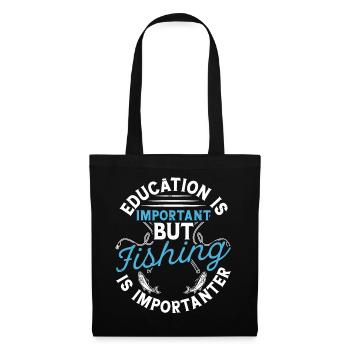 Anglers Fishing Fishing - Tote Bag - black - Front