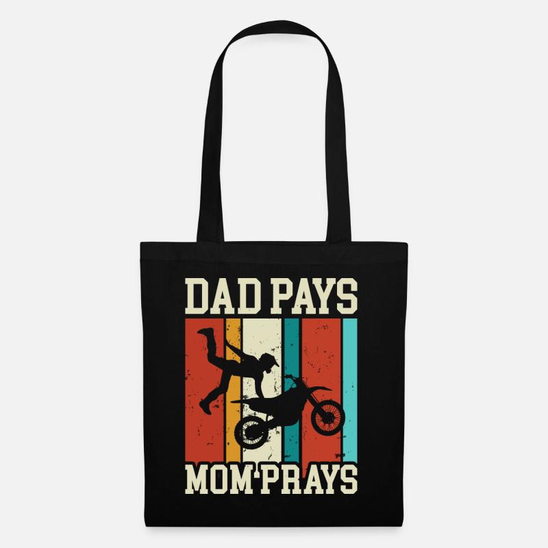 Motocross - Tote Bag - black
