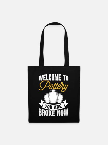 Pottery Pottery Pottery - Tote Bag - black