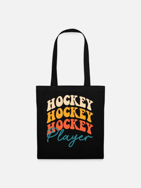Hockey - Stoffbeutel - Schwarz