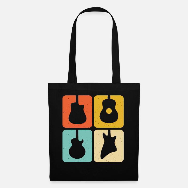 Gitarrist Gitarre - Stoffbeutel - Schwarz