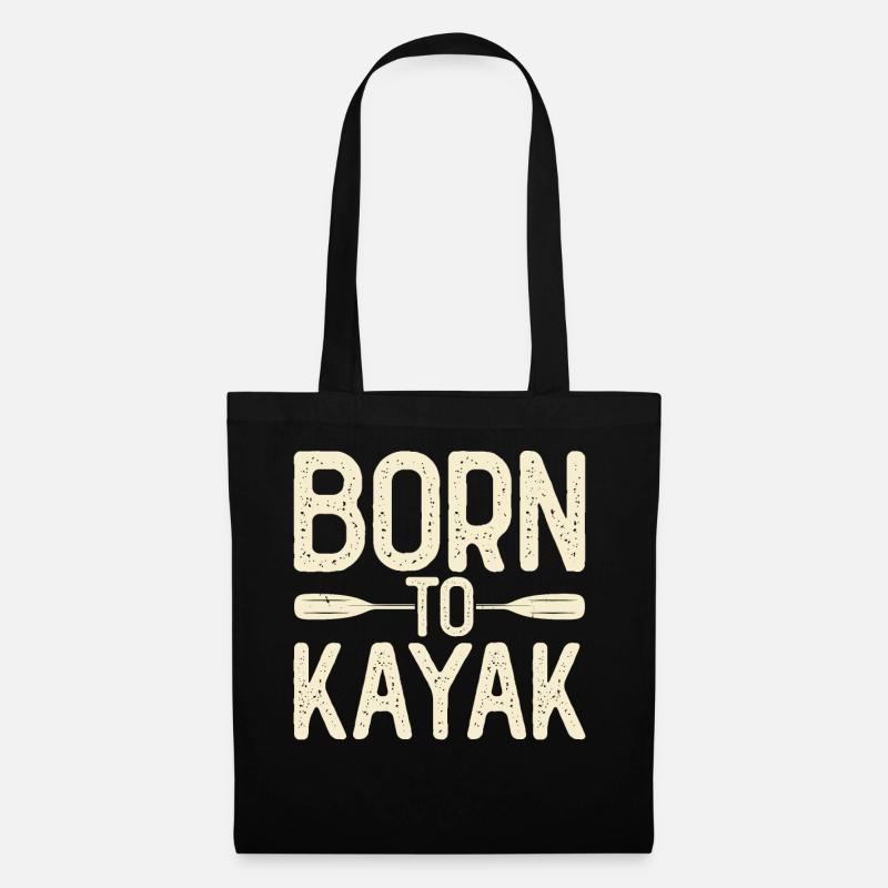 Kayak Kayaker Kayaker - Tote Bag - black