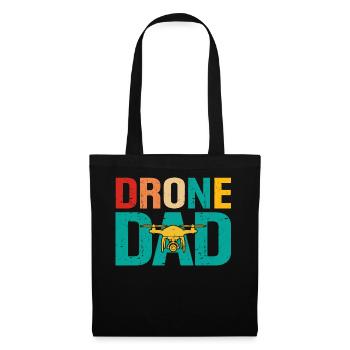 Drone Daddy Father Father's Day - Tote Bag - black - Front