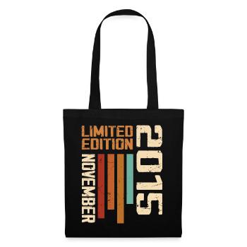2015 November Birthday gift. November 2015 - Tote Bag - black - Front