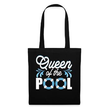Flotteur de natation - Sac en tissu - noir - Devant