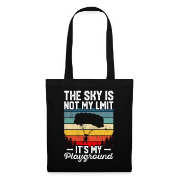 Parachutist - Tote Bag - black - Front