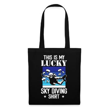 Skydive skydiving - Tote Bag - black - Front