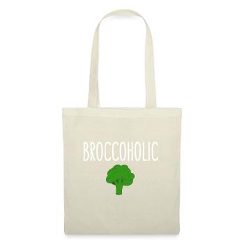 Broccoholic, funny vegan - Tote Bag - nature - Front