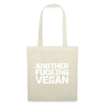 Funny Vintage Vegan Quote - Tote Bag - nature - Front