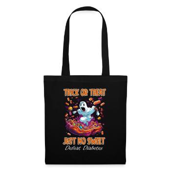 Trick or Treat, Just No Sweet Diabetes Awareness - Tote Bag - black - Front