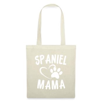 Fun Spaniel Mama Dog Lover English Cocker - Sac en tissu - nature - Devant