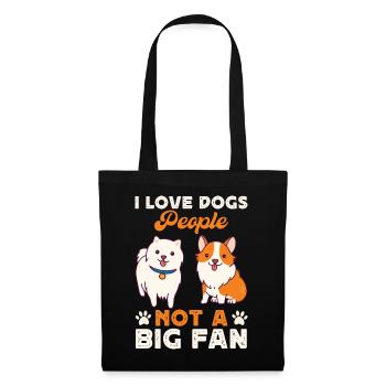 Dogs Dog - Tote Bag - black - Front