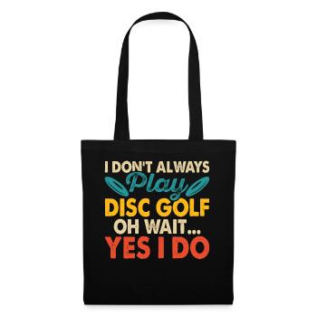 Discgolf Disc Golf - Tote Bag - black - Front
