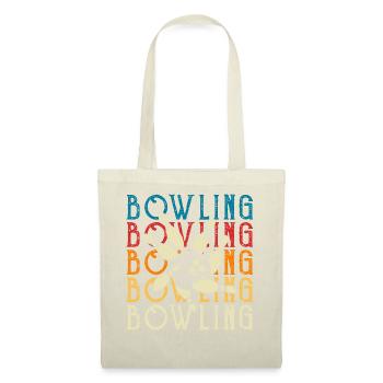 Bowling - Sac en tissu - nature - Devant