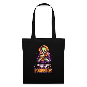I'm Just Here for the Boorritos Costume for - Tote Bag - black - Front