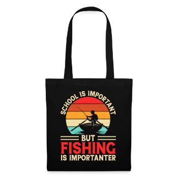 Fishing Anglers Fishing - Tote Bag - black - Front