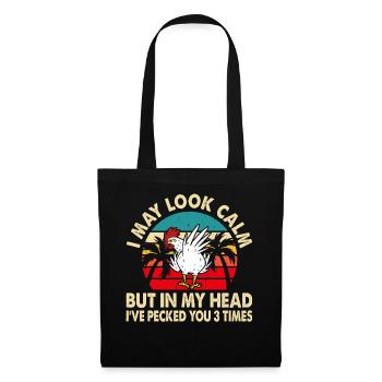 Chickens Chicken - Tote Bag - black - Front