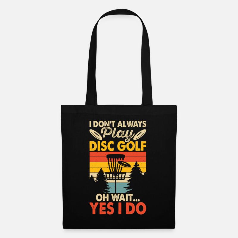 Discgolf Disc Golf - Stoffbeutel - Schwarz