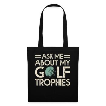 Golf Golfeur - Sac en tissu - noir - Devant