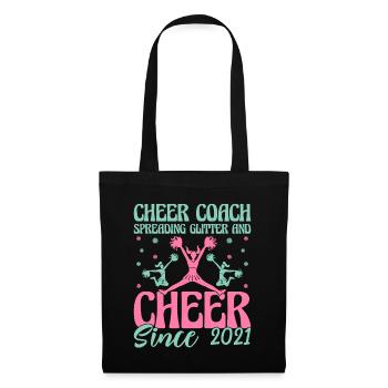 Cheerleading Coach Cheer Coach Cheerleader Cheer T - Tote Bag - black - Front