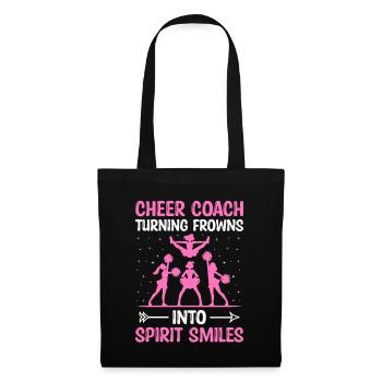 Cheerleading Coach Cheer Coach Cheerleader Cheer T - Tote Bag - black - Front