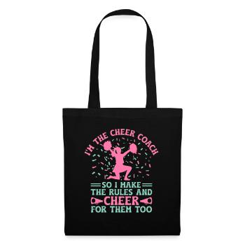 Cheerleading Coach Cheer Coach Cheerleader Cheer T - Sac en tissu - noir - Devant