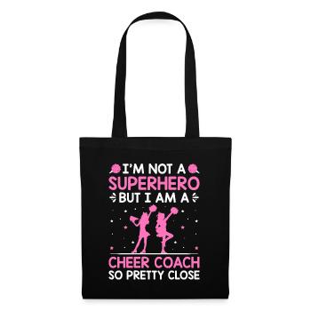 Cheerleading Coach Cheer Coach Cheerleader Cheer T - Sac en tissu - noir - Devant