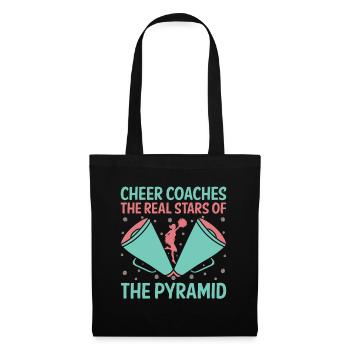 Cheerleading Coach Cheer Coach Cheerleader Cheer T - Tote Bag - black - Front