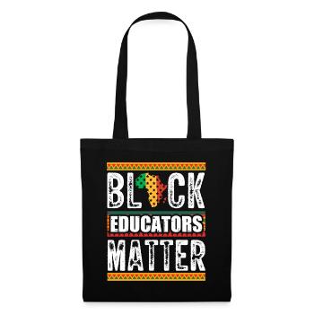 Mois de l’histoire des Noirs Histoire des Noirs - Sac en tissu - noir - Devant