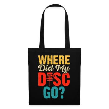Discgolf Disc Golf - Sac en tissu - noir - Devant