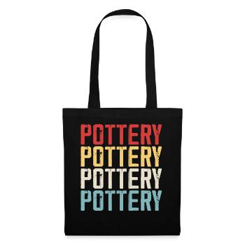 Pottery Pottery Pottery - Tote Bag - black - Front