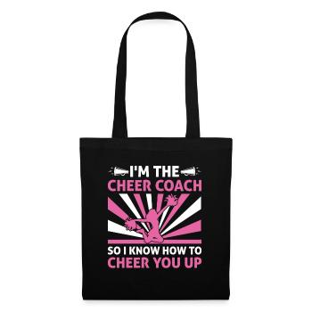 Cheerleading Coach Cheer Coach Cheerleader Cheer T - Tote Bag - black - Front