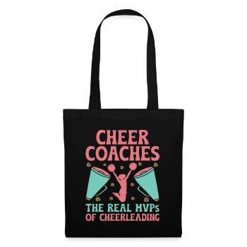 Cheerleading Coach Cheer Coach Cheerleader Cheer T - Sac en tissu - noir - Devant