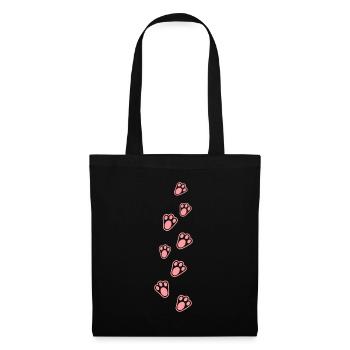Kids Easter Bunny in Your Pocket - Tote Bag - black - Front