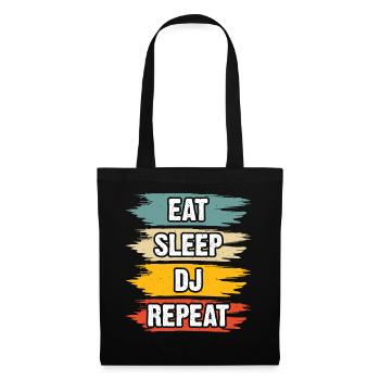 Disc jockey - Tote Bag - black - Front