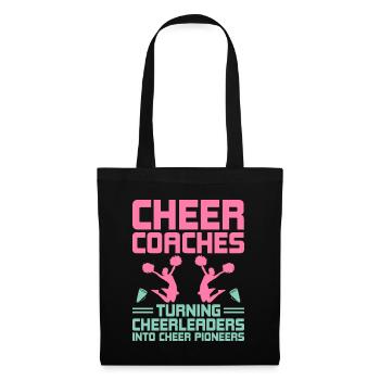 Cheerleading Coach Cheer Coach Cheerleader Cheer T - Tote Bag - black - Front