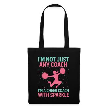 Cheerleading Coach Cheer Coach Cheerleader Cheer T - Tote Bag - black - Front