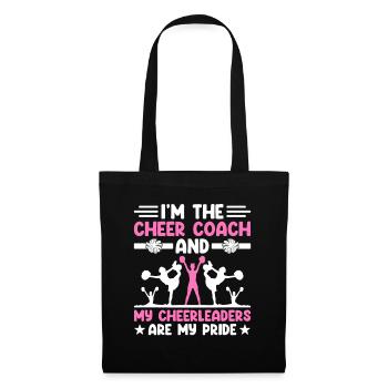 Cheerleading Coach Cheer Coach Cheerleader Cheer T - Sac en tissu - noir - Devant