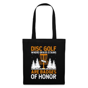 Disc Golf Player Disc Golfer Frisbee Player Par Pu - Tote Bag - black - Front