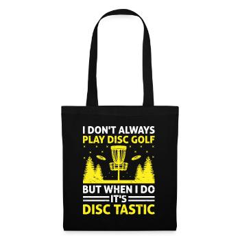 Disc Golf Player Disc Golfer Frisbee Player Par Pu - Tote Bag - black - Front