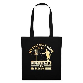 Disc Golf Player Disc Golfer Frisbee Player Par Pu - Tote Bag - black - Front