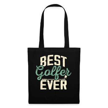 Golf Golfeur - Sac en tissu - noir - Devant