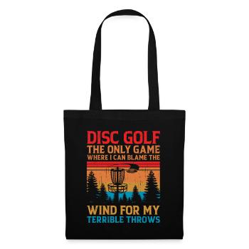 Disc Golf Player Disc Golfer Frisbee Player Par Pu - Tote Bag - black - Front
