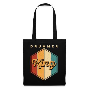 Batterie Batteur Batteur - Sac en tissu - noir - Devant