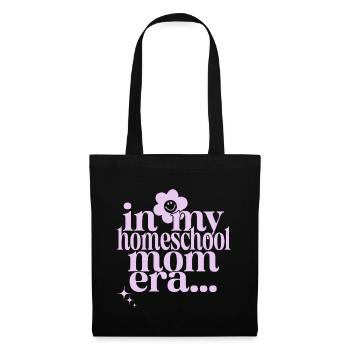 À l’époque de mon école-maison - Sac en tissu - noir - Devant