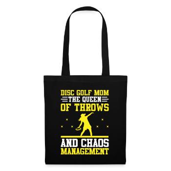 Disc Golf Player Disc Golfer Frisbee Player Par Pu - Tote Bag - black - Front